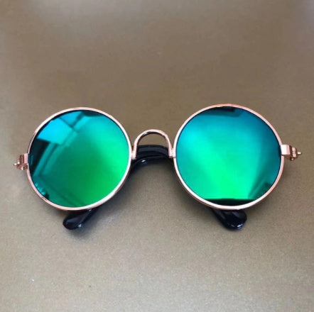 Cat Sunglasses – Retro Round Pet Glasses for Cats & Small Dogs, Photo Prop, 13 Colors, Sizes M & L – view 14