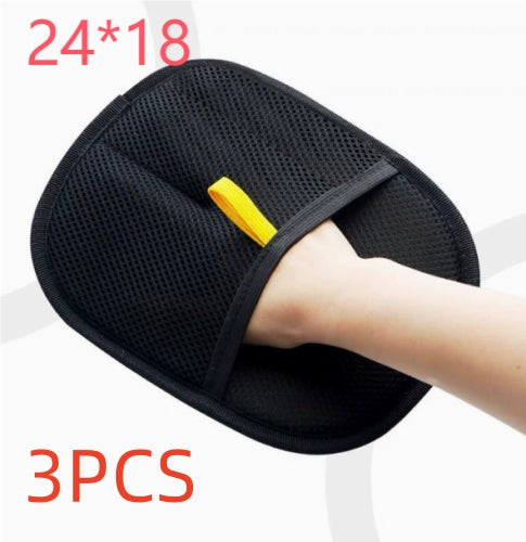 Pet Hair Remover Grooming Glove – Dual-Sided Deshedding Mitt for Dogs, Cats and Rabbits – view 26