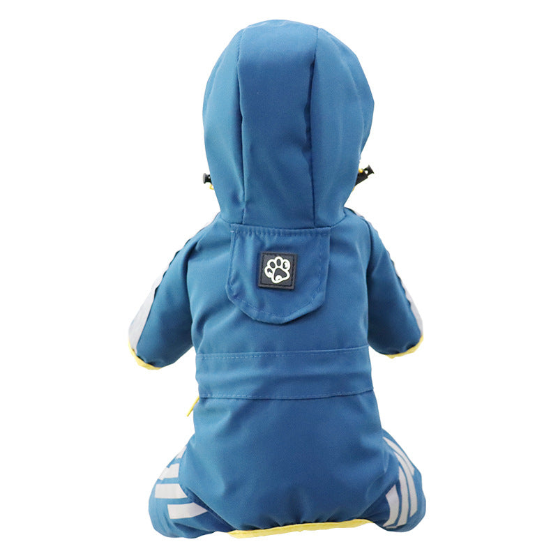 Full-Body Dog Raincoat – Waterproof 4-Leg Rain Suit – view 5