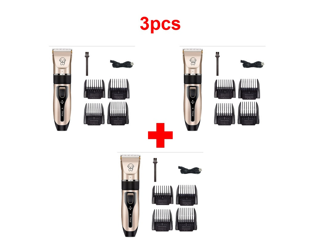 Low Noise Rechargeable Pet Hair Clipper – Ceramic Blade Trimmer for Dogs and Cats – view 16