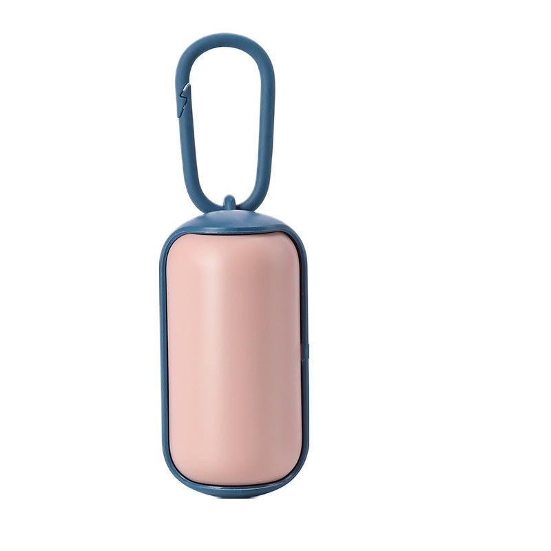 Mini Poop Bag Holder for Leash – Portable Dog Waste Bag Dispenser, Two-Tone Colors – view 8