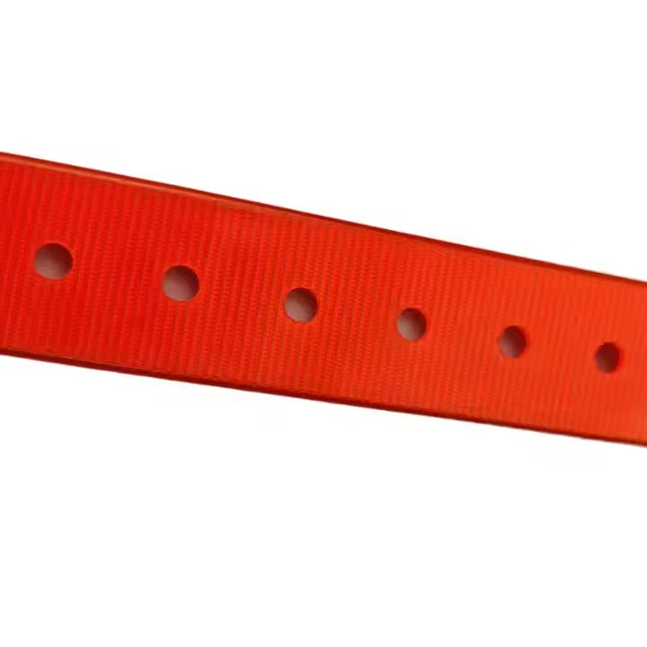 Waterproof Plastic Dog Collar โ Lightweight Easy-Clean Collar, 70 cm (27.6 in), Red or Yellow โ view 3
