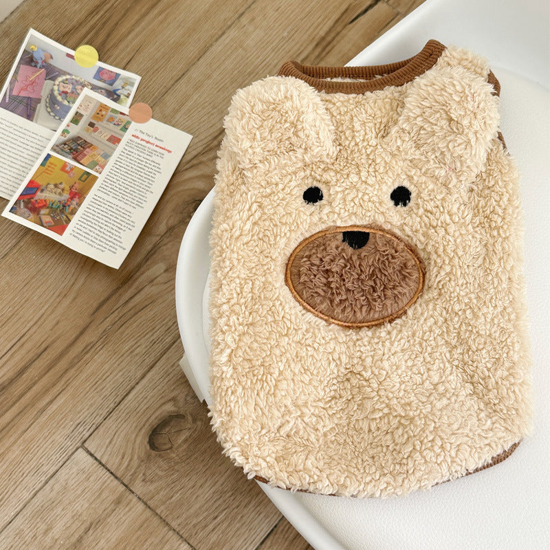 Fleece-Lined Winter Dog Outfit – Soft Polyester Pet Clothes in Sizes XS to 3XL – view 10