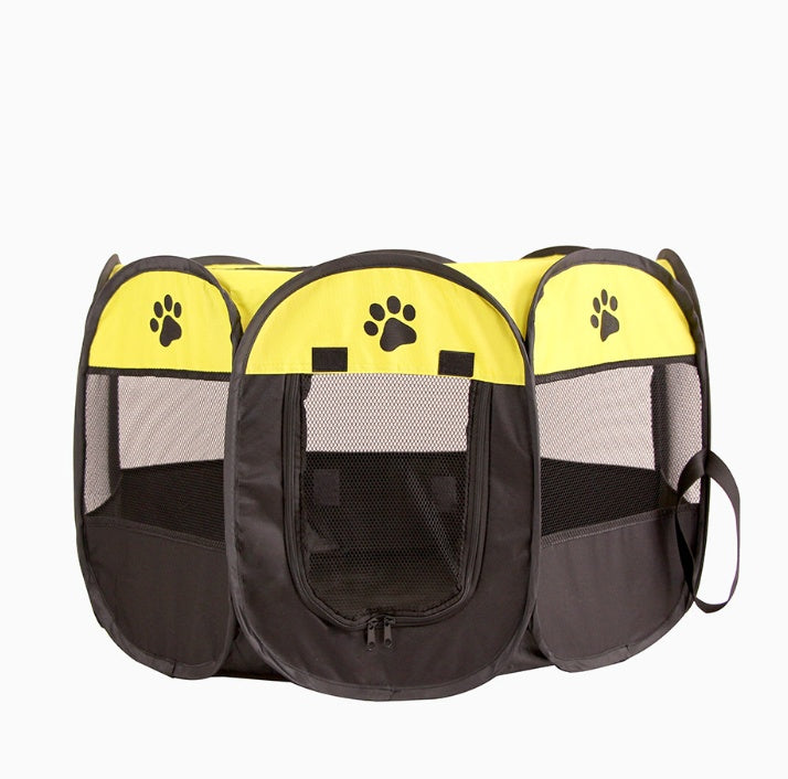 Foldable Pet Playpen – Portable Octagonal Dog & Cat Kennel – view 11