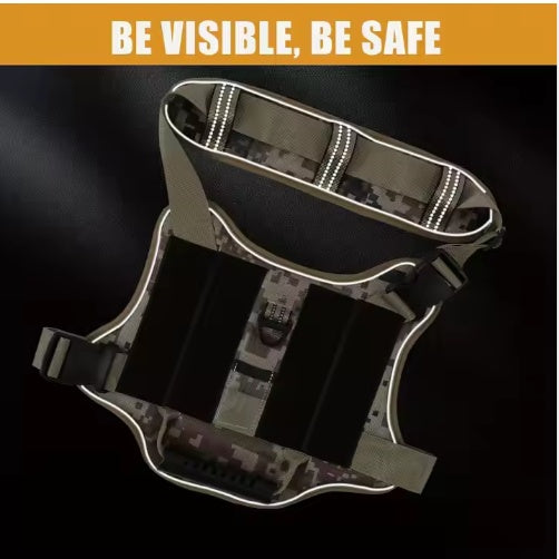 Tactical Dog Harness with Control Handle – No-Pull, Reflective, Adjustable Vest – view 7