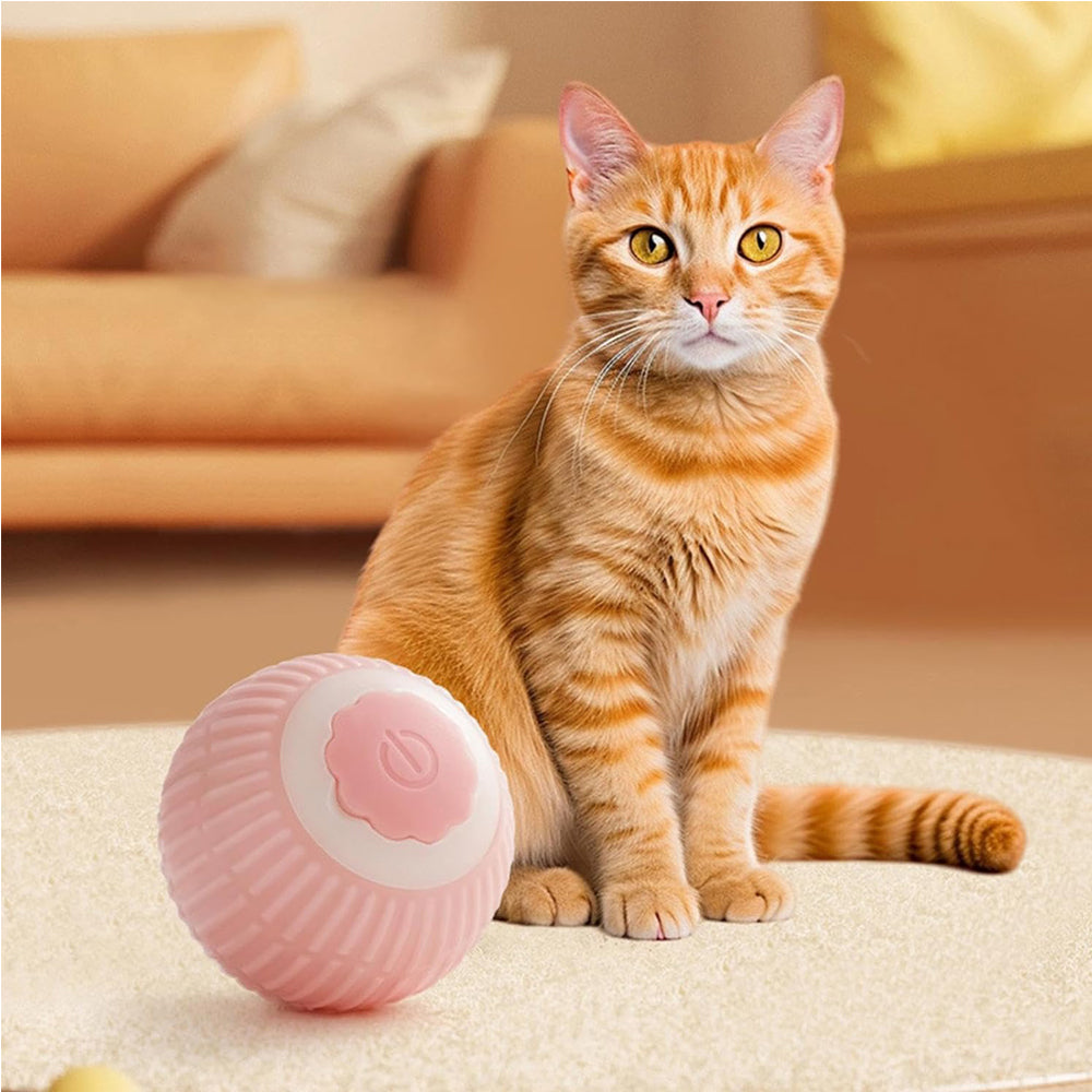 Motion-Activated Rolling Ball Toy for Cats & Dogs โ Rechargeable with LED Lights, 2 Modes โ view 10