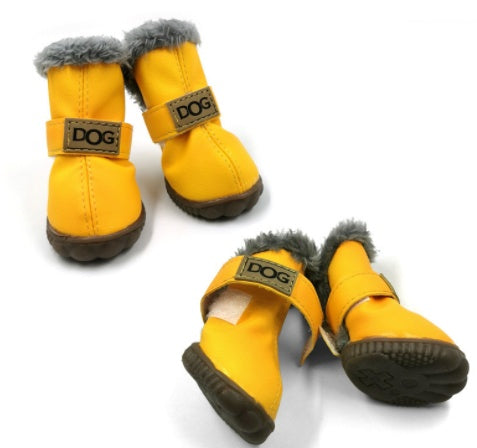 Warm Dog Snow Boots – Non-Slip Winter Paw Protectors – view 12