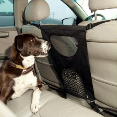 Dog Car Back Seat Barrier – Front Seat Pet Divider