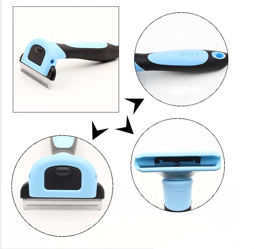 Pet Hair Removal Comb for Long-Haired Pets – Dead Hair Remover in Small, Medium and Large – view 8