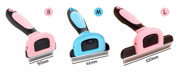 Pet Hair Removal Comb for Long-Haired Pets – Dead Hair Remover in Small, Medium and Large – view 4