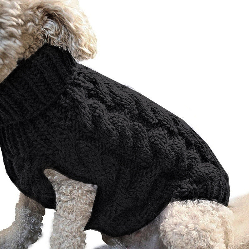 Classic Knit Dog Sweater – Soft Winter Pullover – view 3