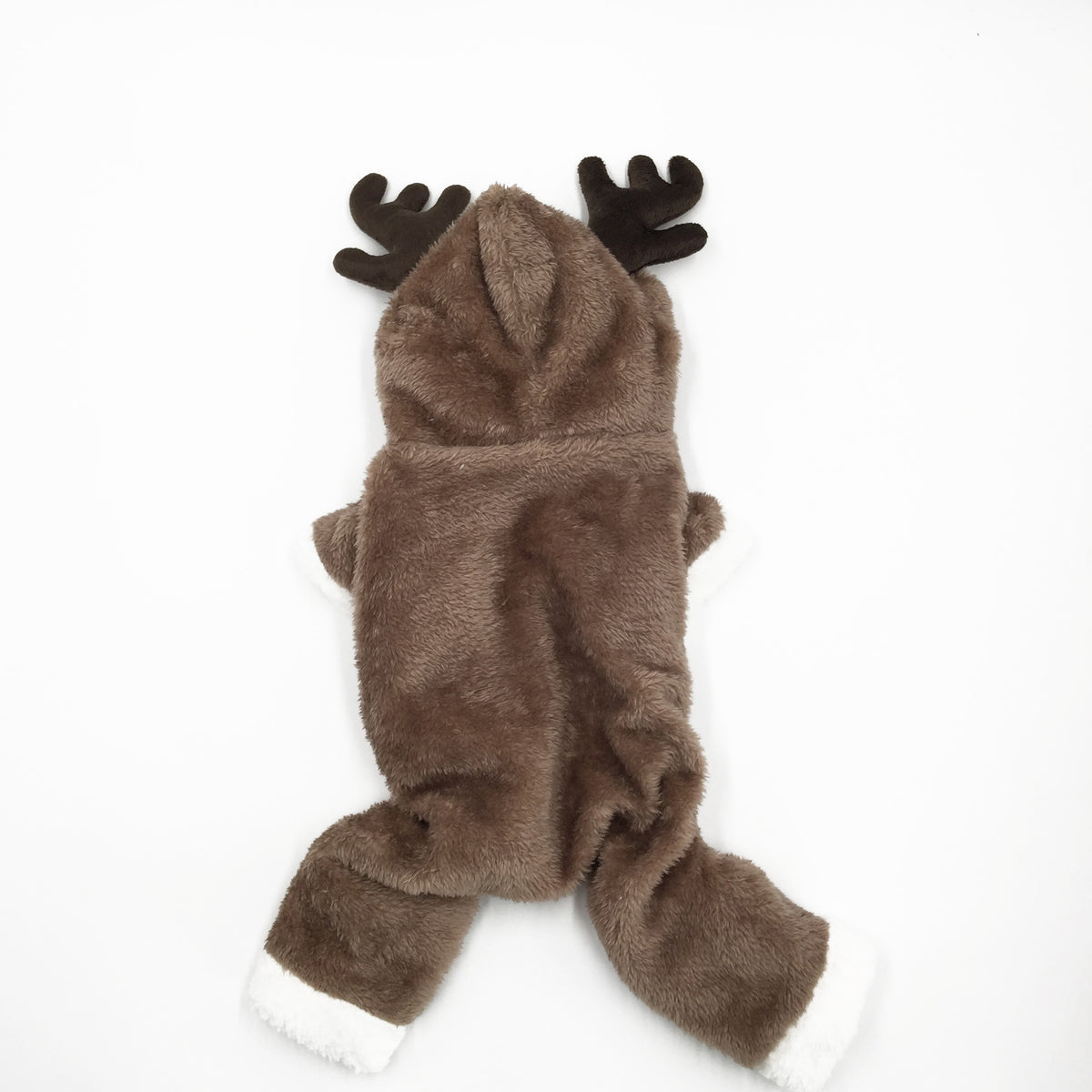 Reindeer Christmas Dog Outfit – Cozy Fleece Holiday Costume – view 3