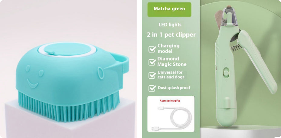 2-in-1 Pet Nail Clipper and Grinder with Dual LED Lights, Dust Guard and Type-C Charging โ view 24