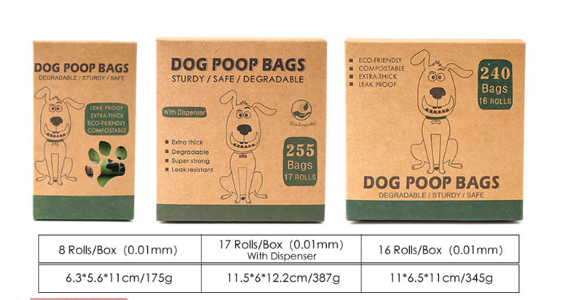Thick Biodegradable Dog Poop Bags – Leak-Proof Pet Waste Bags on Rolls, Multiple Pack Sizes – view 8