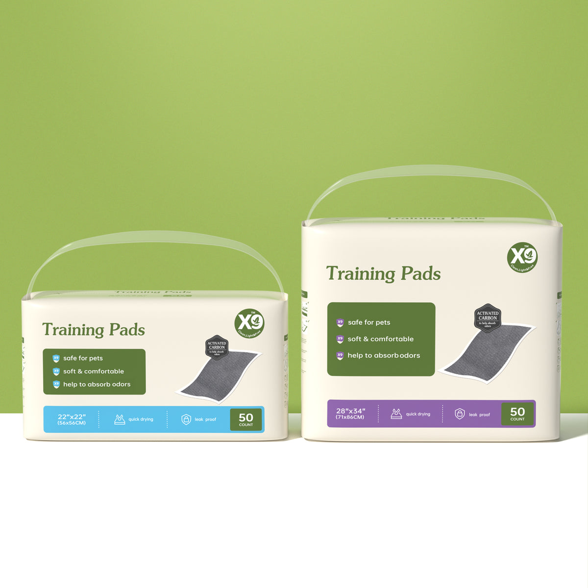 Activated Charcoal Dog Pads – Odor Control Pee Pads, Leak-Proof – view 3