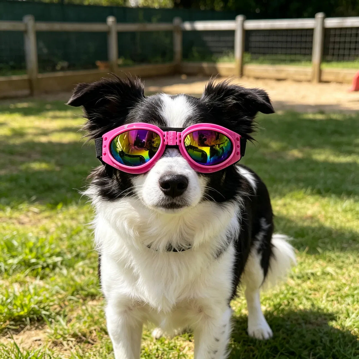 Pet Sunglasses 3-Pack, White, Black & Pink โ Foldable Goggles for Small Dogs & Cats โ view 10