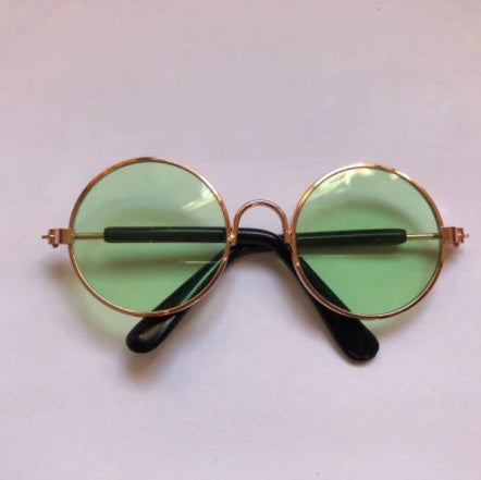 Cat Sunglasses – Retro Round Pet Glasses for Cats & Small Dogs, Photo Prop, 13 Colors, Sizes M & L – view 19