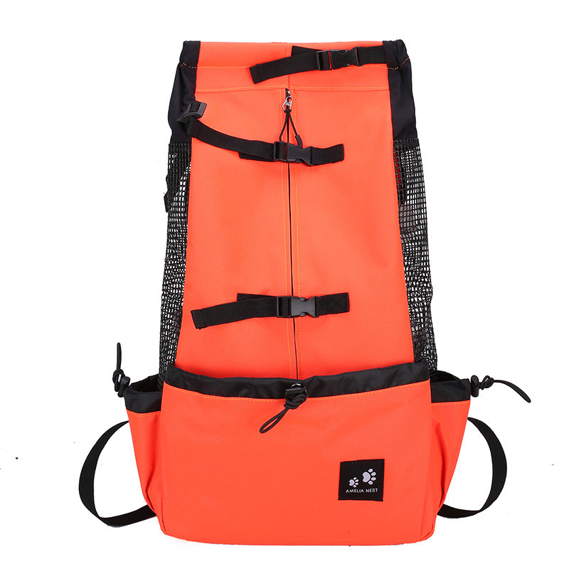 Legs-Out Dog Carrier Backpack – Breathable Front & Back Pet Carrier for Small Dogs & Puppies, S–XL – view 7