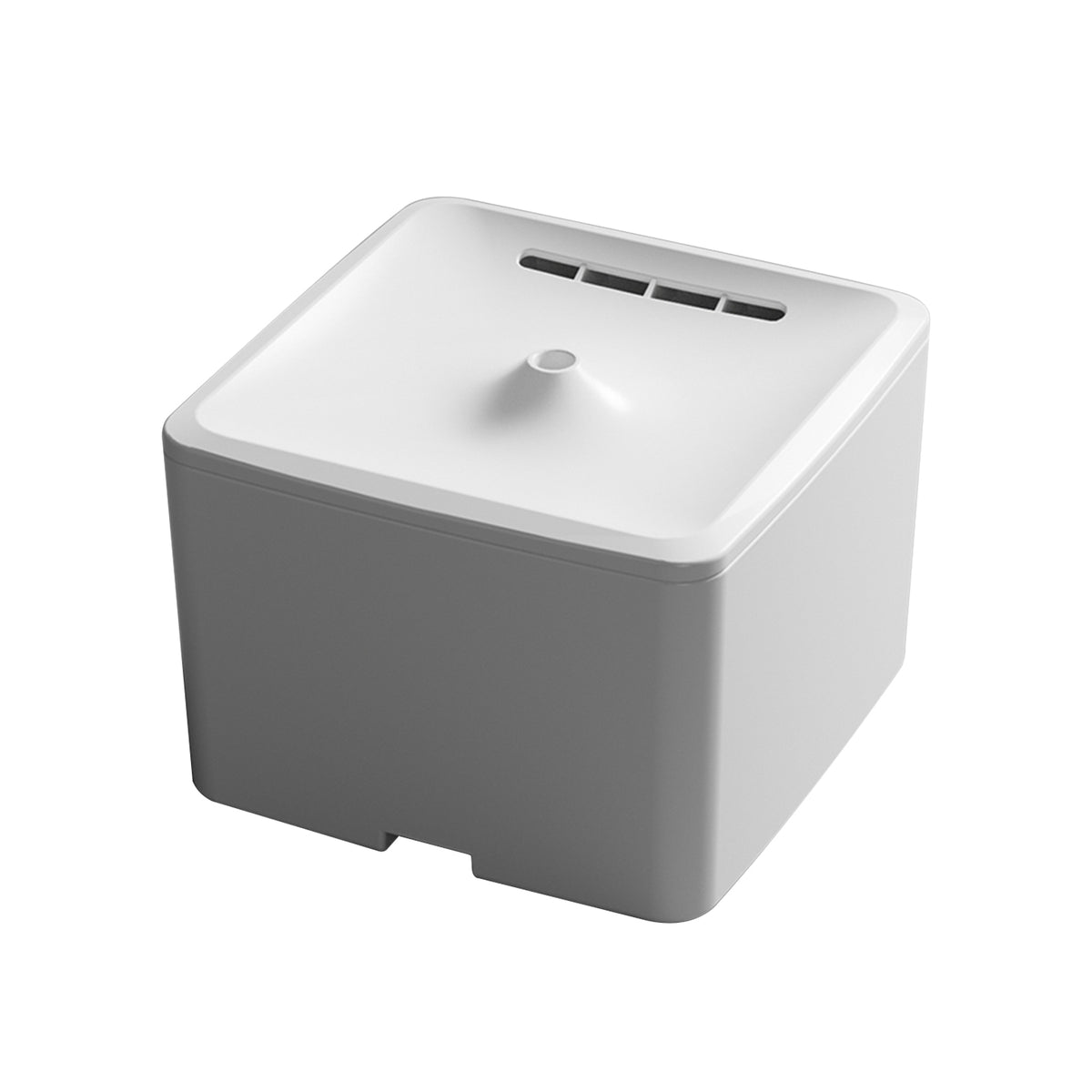Square Pet Water Dispenser โ Simple Water Station for Cats & Dogs, White or Black โ view 6