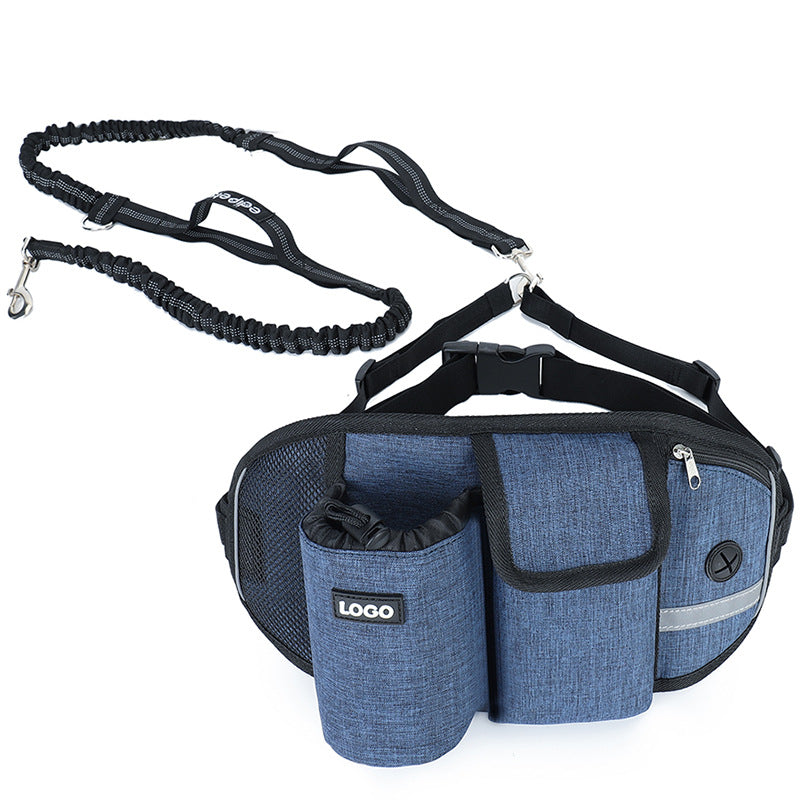 Hands-Free Dog Walking Waist Bag – Running Belt with Treat Pouch – view 15