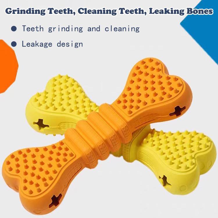 Bristle Chew Stick Dog Toys 2-Pack with Ridged Design for Small, Medium and Large Dogs โ view 7