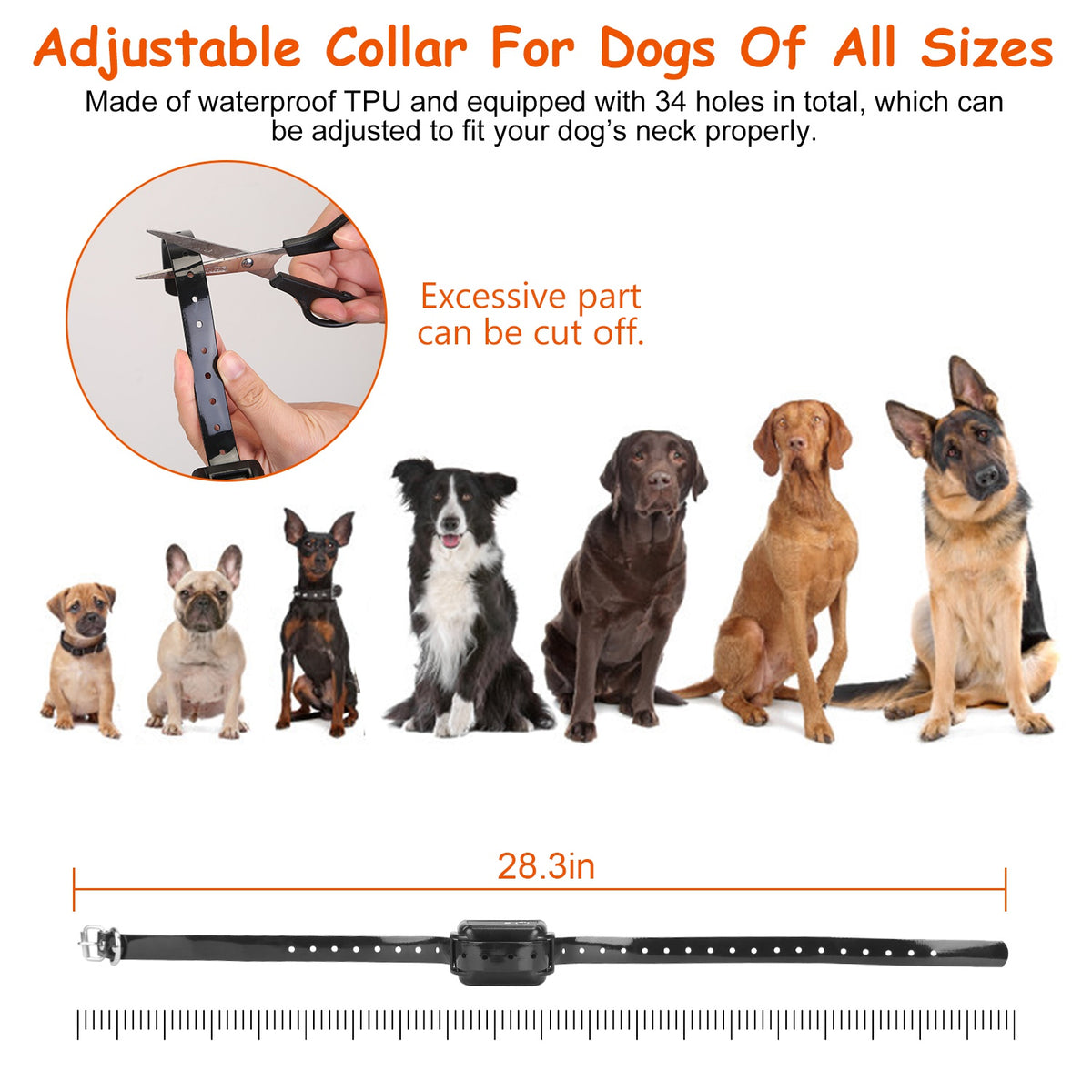 In-Ground Dog Fence System โ 0.75 Acre, 100 Adjustable Levels, IPX7 Rechargeable Collar โ view 8