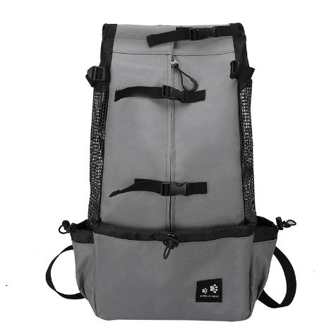 Legs-Out Dog Carrier Backpack – Breathable Front & Back Pet Carrier for Small Dogs & Puppies, S–XL – view 6