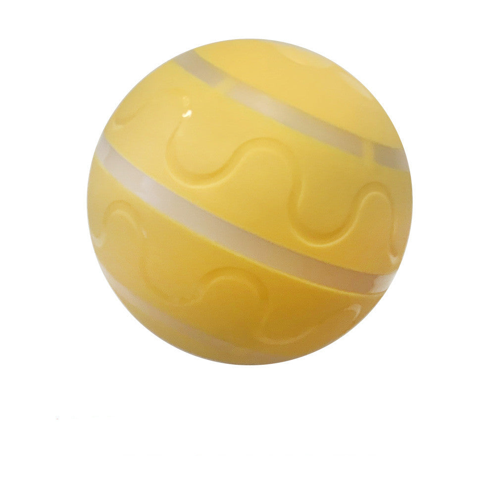 Self-Rotating Rechargeable Cat Ball Toy with Auto Direction Change, Silicone and ABS โ view 11