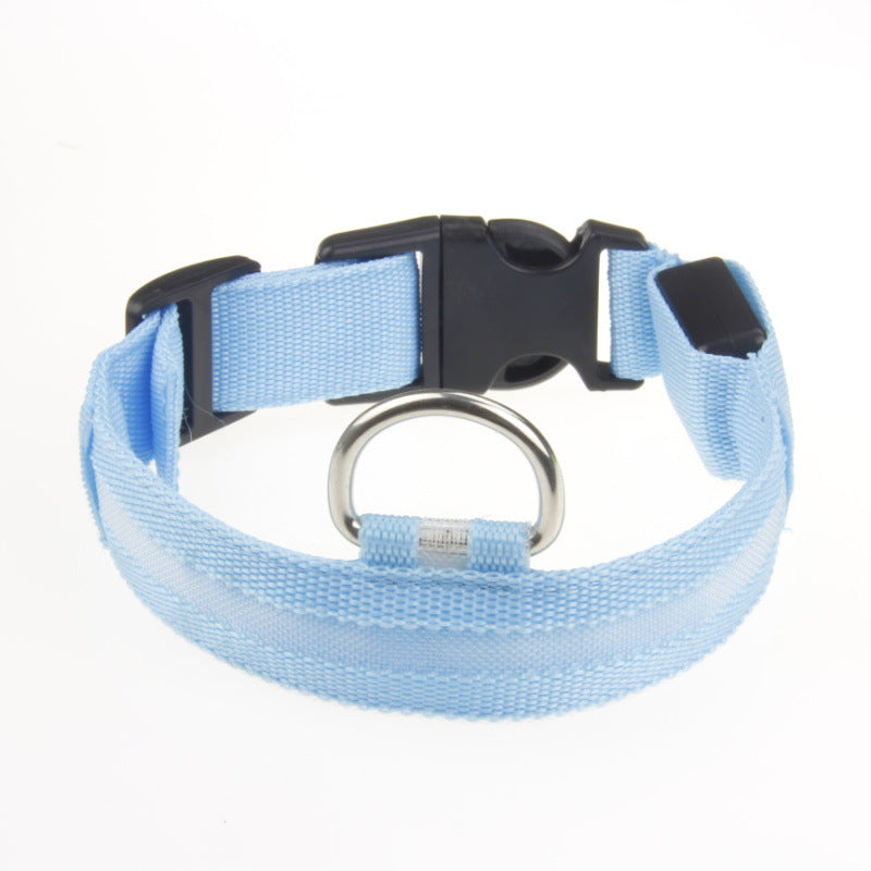 LED Light-Up Dog Collar – Glow-in-the-Dark Night Safety Collar, 6 Colors, Sizes XXS–XL, Rechargeable Options – view 8