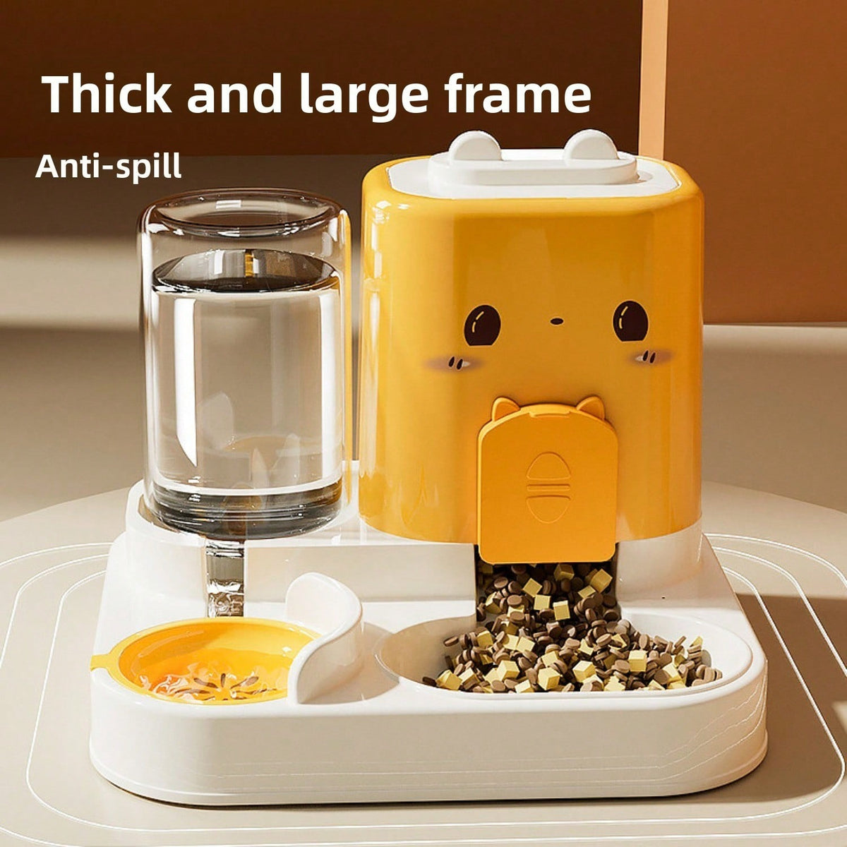 2-in-1 Gravity Pet Feeder and Water Dispenser โ 2300 ml Food & 1000 ml Water, Green โ view 4