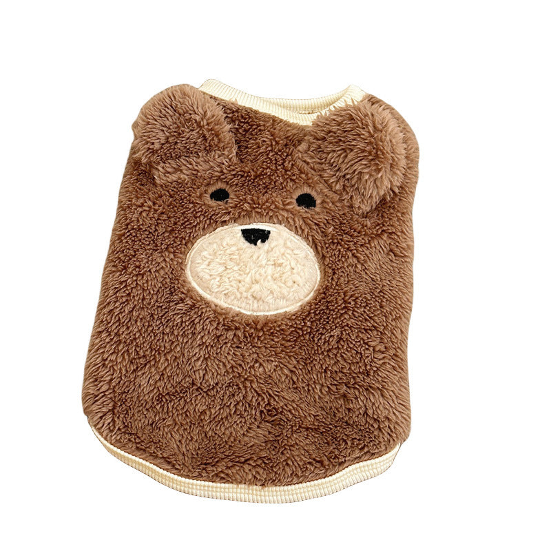 Fleece-Lined Winter Dog Outfit – Soft Polyester Pet Clothes in Sizes XS to 3XL – view 5