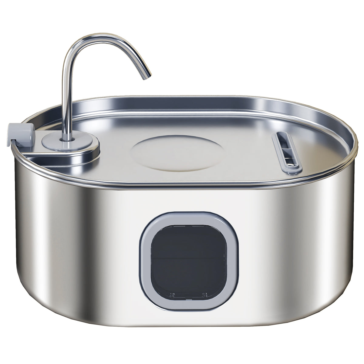 1.8 Gallon Stainless Steel Pet Water Fountain with Filter & Quiet Pump for Cats and Dogs โ view 9