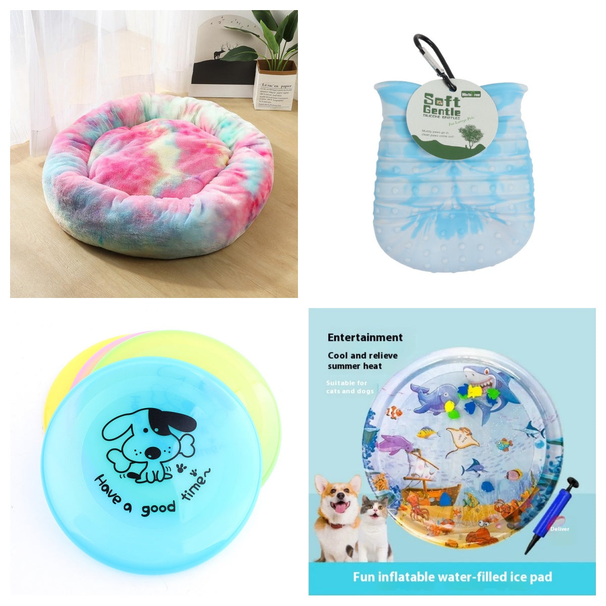 Dog Flying Disc 7.9 in โ Lightweight Fetch Disc for Outdoor Play and Training, Random Color โ view 8