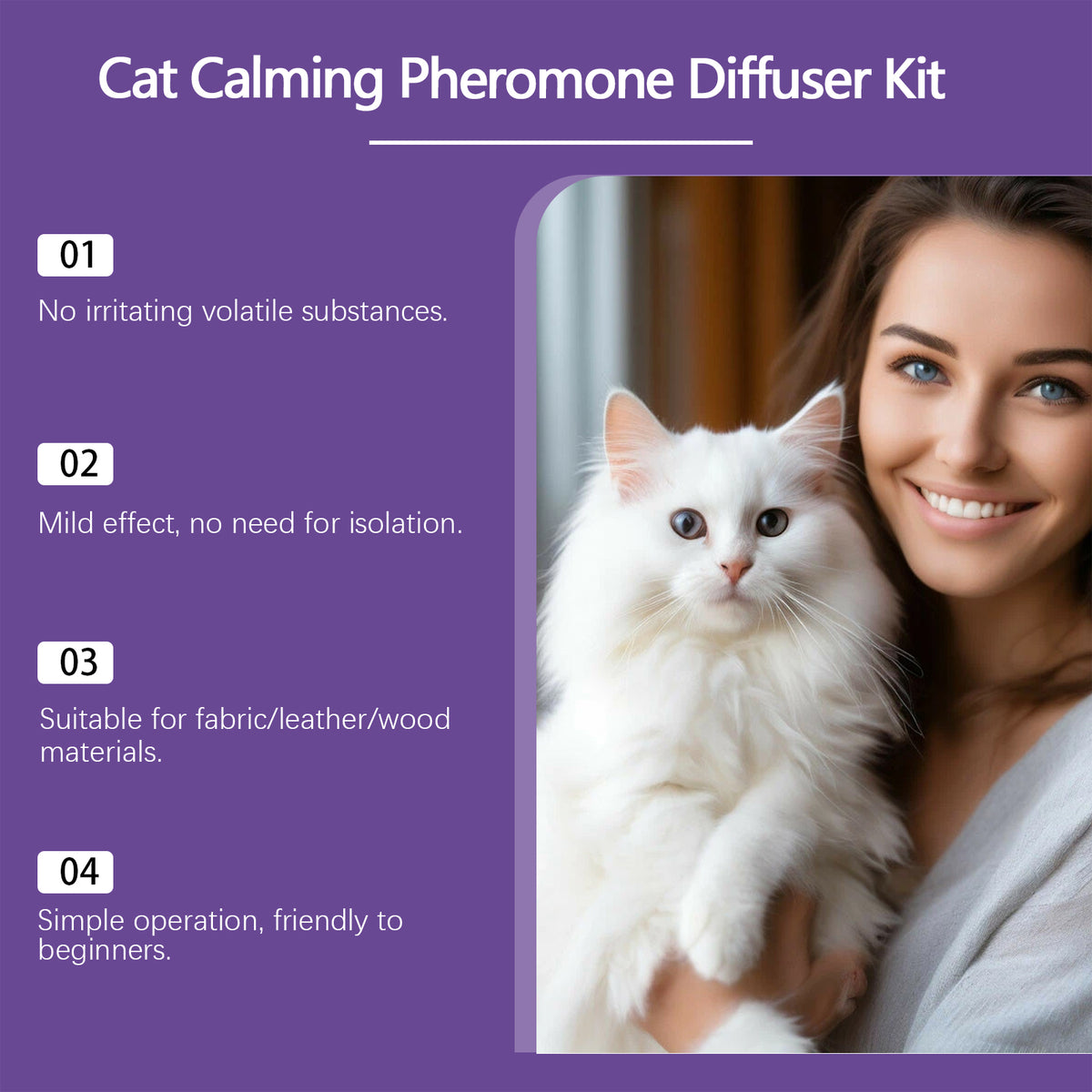 Calming Spray for Cats โ Helps Reduce Stress, Marking & Scratching, 2 fl oz โ view 6