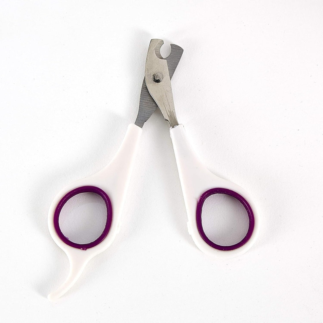 Compact Pet Nail Trimmer in Purple โ Handheld Nail Clipper, 6.25 in Tall โ view 3
