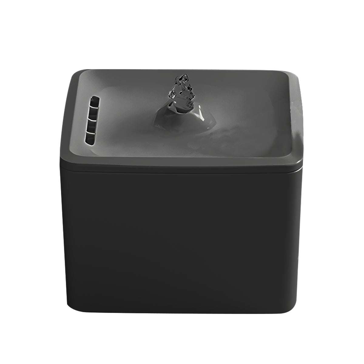 Square Pet Water Dispenser โ Simple Water Station for Cats & Dogs, White or Black โ view 10