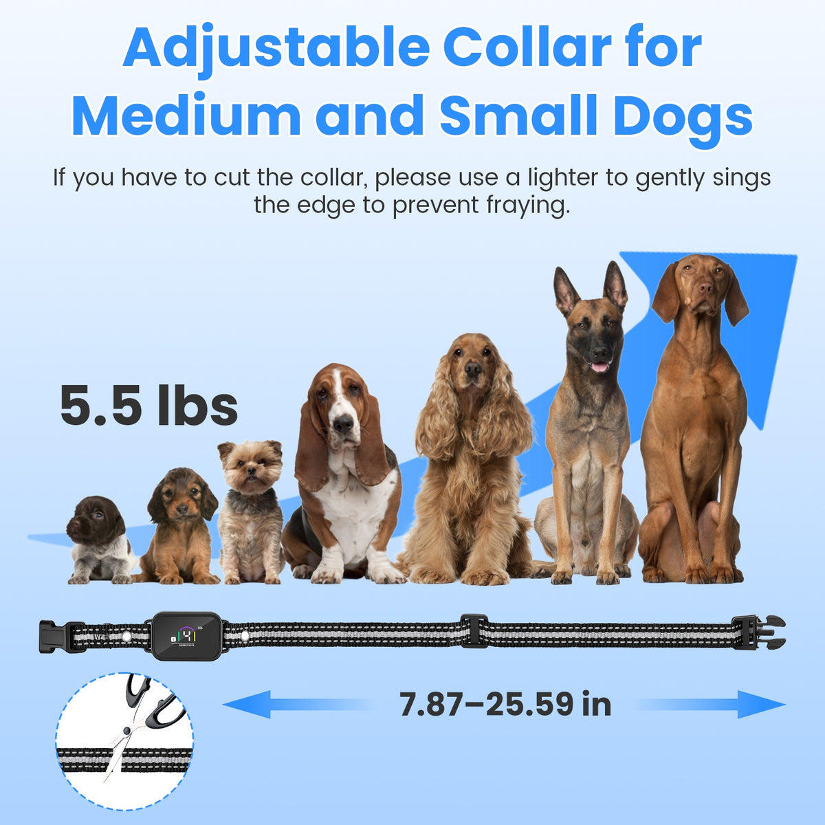 2-in-1 Dog Training & Bark Collar with Remote – 3300 ft, Auto Bark Mode, IP68, 1–3 Collars – view 4