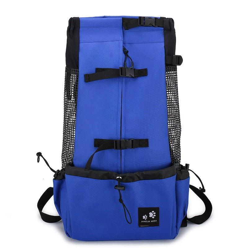 Legs-Out Dog Carrier Backpack – Breathable Front & Back Pet Carrier for Small Dogs & Puppies, S–XL – view 10