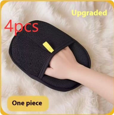 Pet Hair Remover Grooming Glove – Dual-Sided Deshedding Mitt for Dogs, Cats and Rabbits – view 16