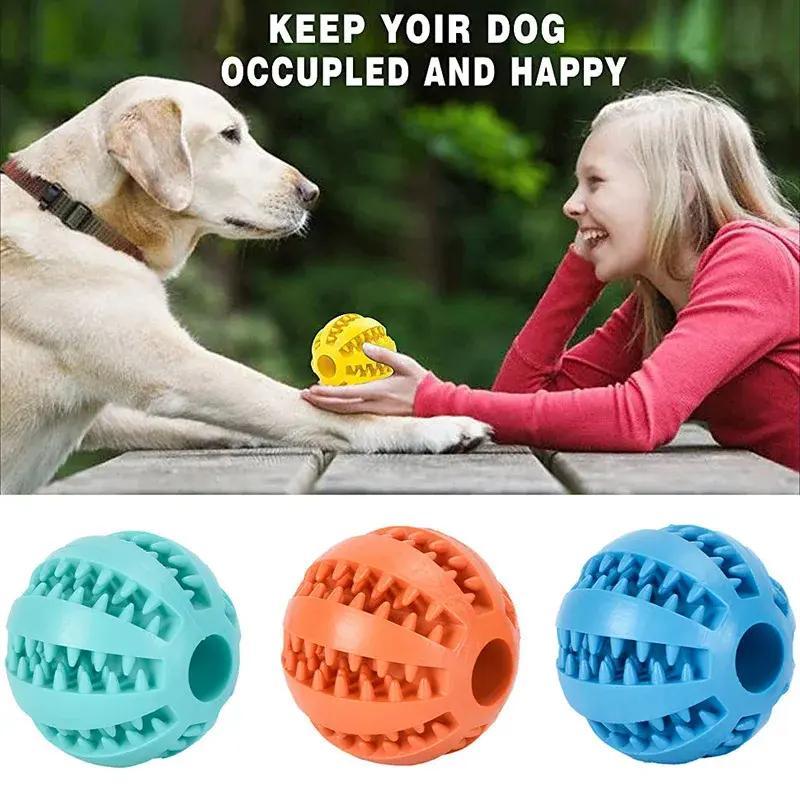 Treat Dispensing Dog Ball โ Interactive Chew and Treat Toy for Small and Medium Dogs โ view 8