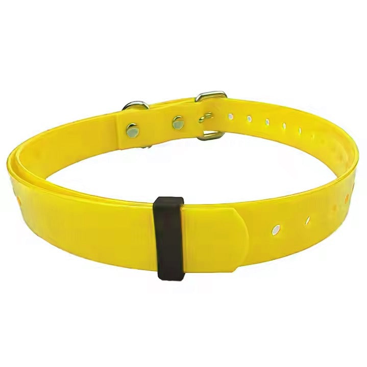 Waterproof Plastic Dog Collar โ Lightweight Easy-Clean Collar, 70 cm (27.6 in), Red or Yellow โ view 9