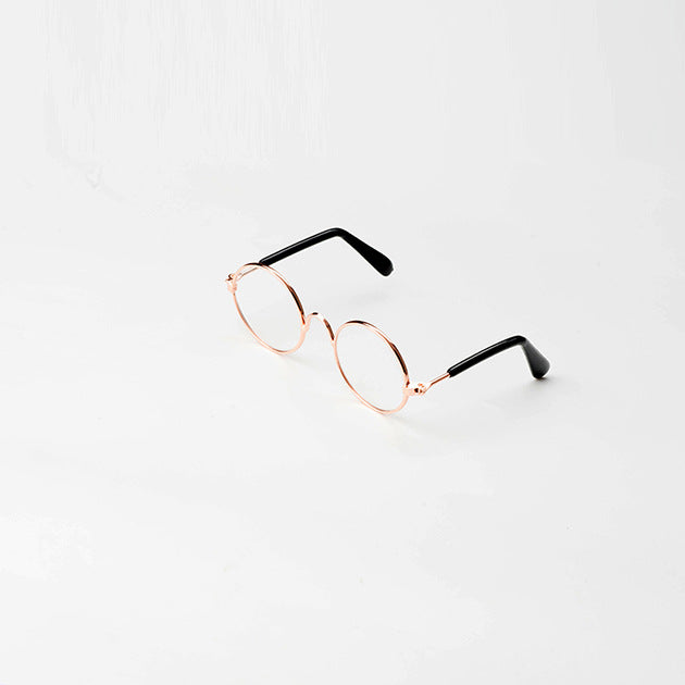 Cat Sunglasses – Retro Round Pet Glasses for Cats & Small Dogs, Photo Prop, 13 Colors, Sizes M & L – view 3