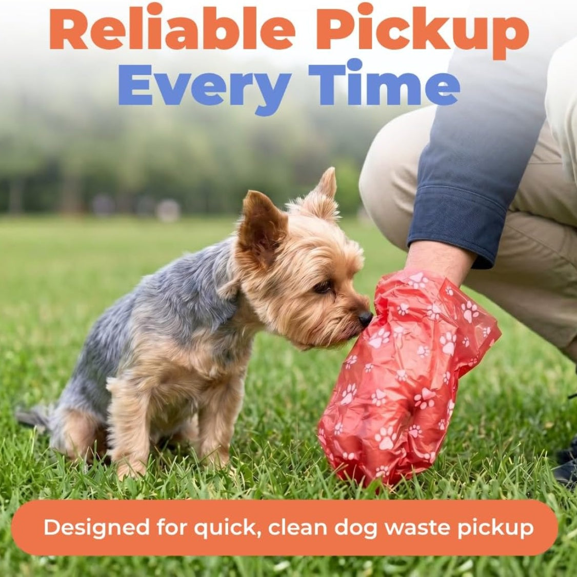 Dog Poop Bags – 150 Count, Thick Leak-Proof &amp; Tear-Resistant, Assorted Colors – view 5