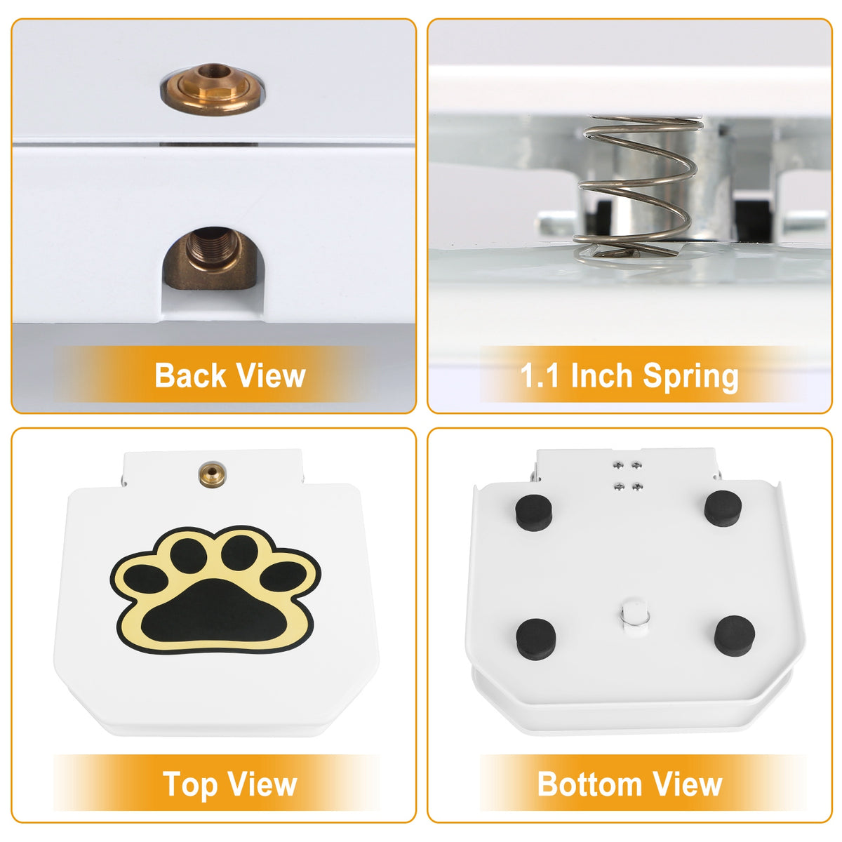 Step-On Outdoor Dog Water Fountain – Paw Pedal Activated Drinking Fountain with Hose – view 3