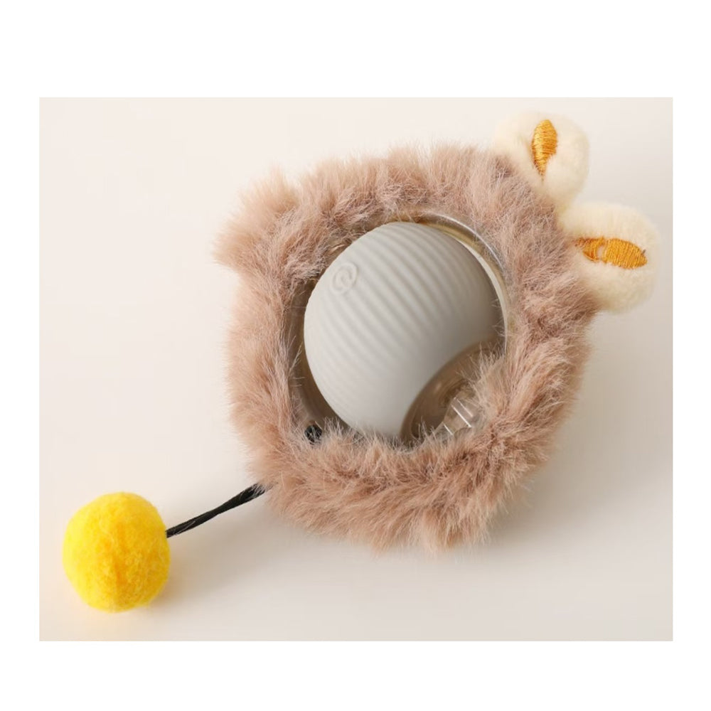 Self-Rolling Silicone Cat Ball – Interactive Moving Toy with Lights and 3 Play Modes – view 3