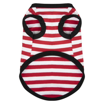 Striped Cotton Dog Vest, Thin Summer Tank Top for Dogs in 6 Colors – view 9