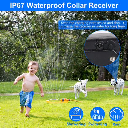 Wireless Dog Fence System – 131–722 ft Adjustable Boundary, Tone &amp; Static, IP67 – view 10