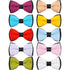 Dog Bow Ties 10-Pack – Slide-On Collar Bowties in Mixed Colors for Medium & Large Dogs