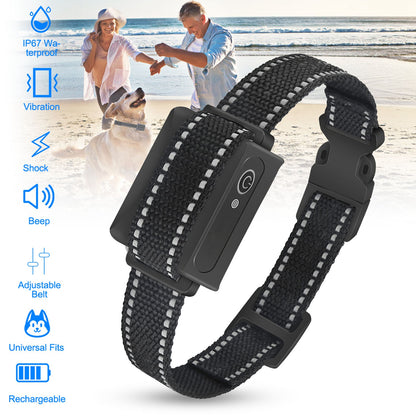 3280 ft Remote Dog Training Collar – Beep, Vibration &amp; Static (1–100), IP67, Set or Receiver Only – view 2