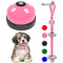 Dog Potty Training Bells – Press Bell + Adjustable Door Hanging Bells, 2-Pack
